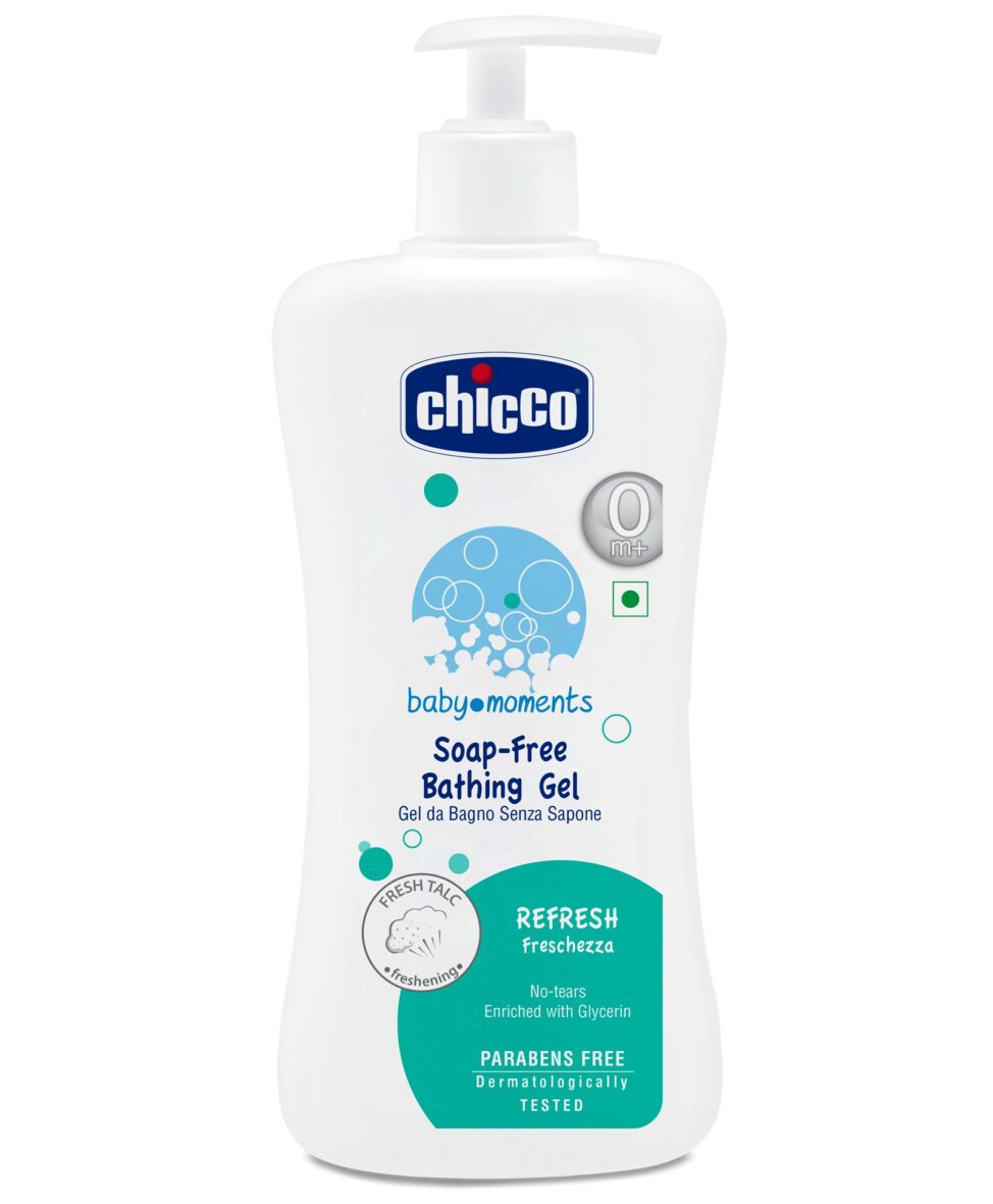 Chicco 100 % Soap Free Bathing Gel Refresh – 500 ml