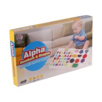 Ratna's Educational Alpha, Numbers & Shapes for Kids. Let Them Learn The Combo of Alphabet, Number and Shapes