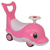 Mothertouch Dolphin Rider Ride On for Infants and Kids (Pink)