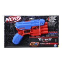 Nerf Alpha Strike Fang QS-4 Blaster ,4-Dart Blasting Fire 4 Darts in a Row ,10 Official Nerf Elite Darts Easy Load-Prime-Fire