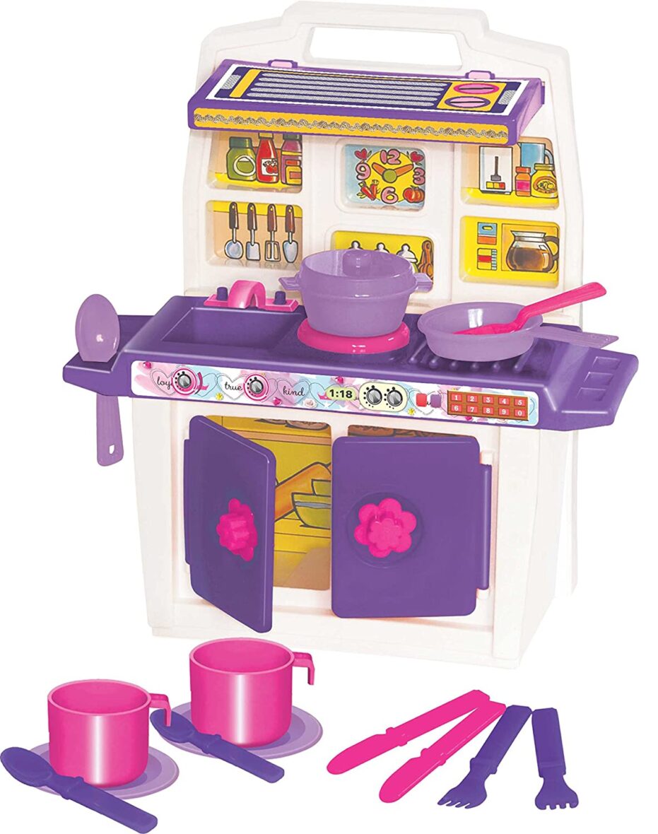 Toyzone – 44734 Disney Princess My Little Kitchen Set/Play Set for Girls -Multicolour