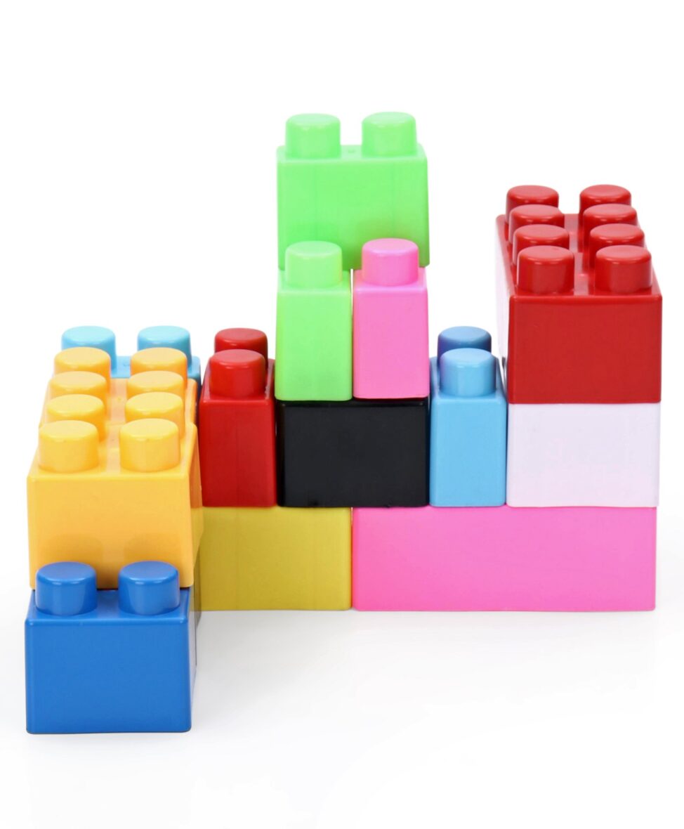 Seekho Building Blocks Set Multicolor – 16 Pieces