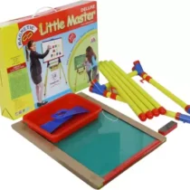 Bukket Educational Little Master Deluxe Board for Kids to Learn and Write Alphabets And Numbers (Multicolor)