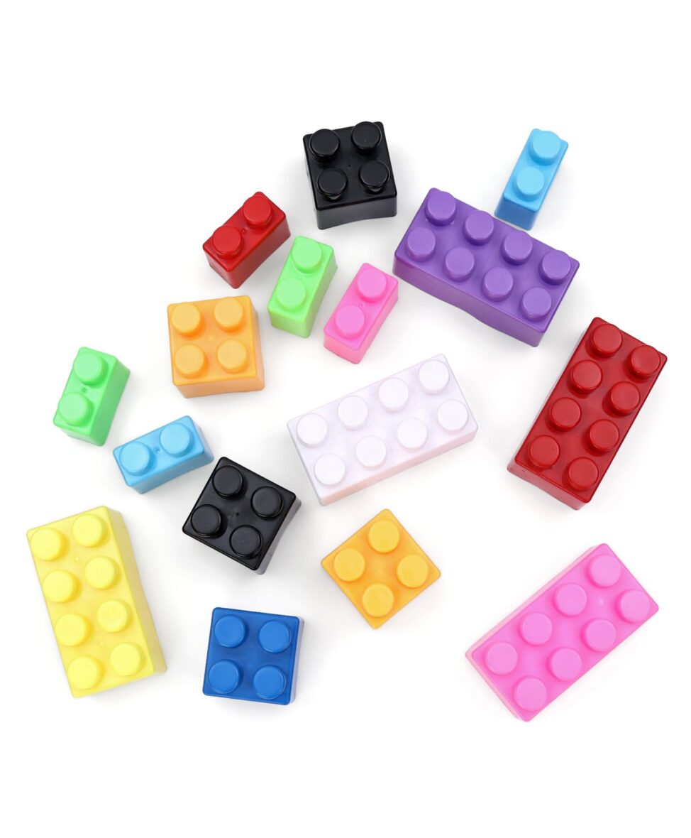 Seekho Building Blocks Set Multicolor – 16 Pieces