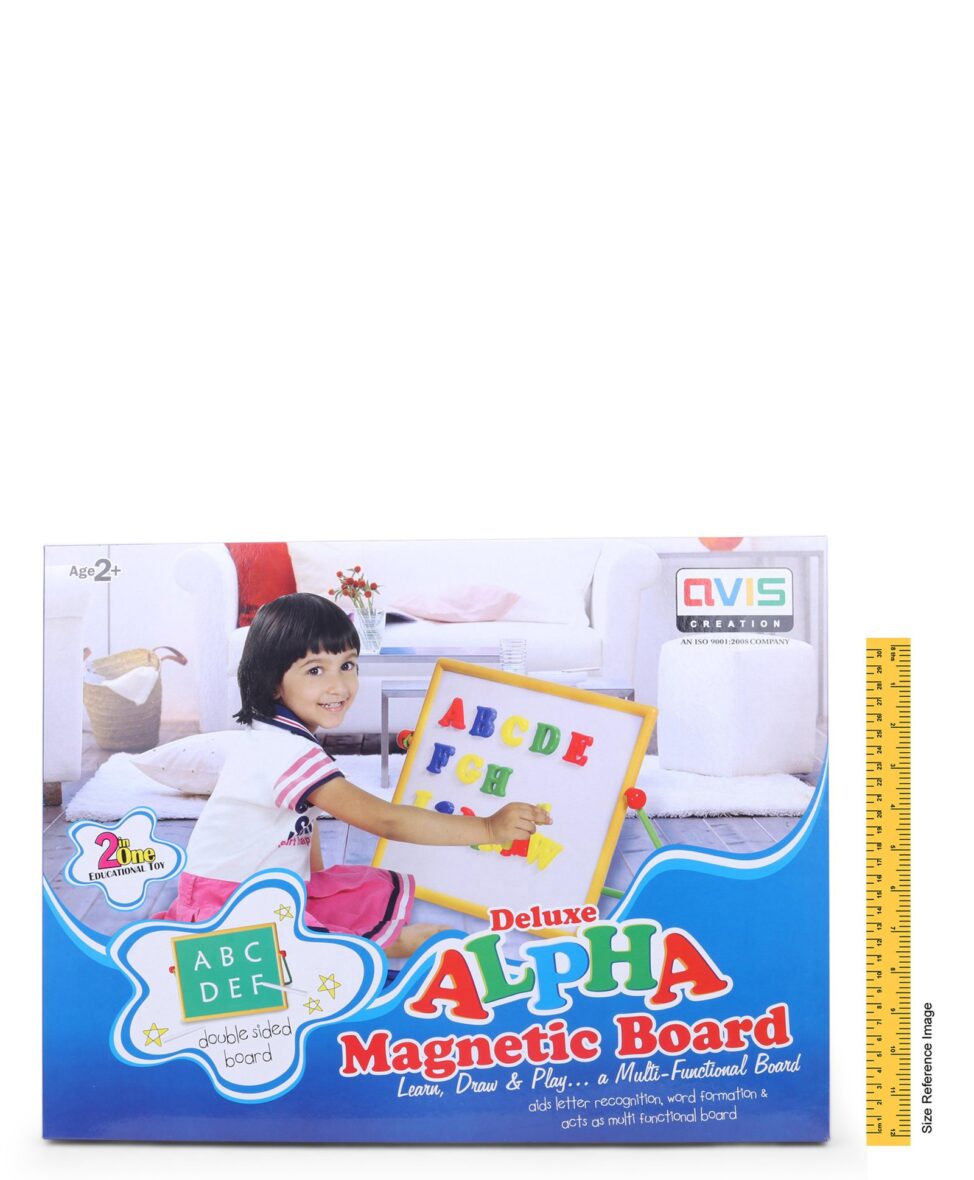Avis Alpha Magnetic Double Sided 2 in 1 Board – Multicolor 03