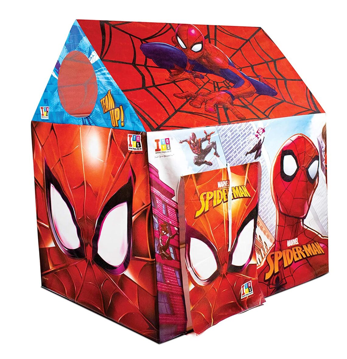 I Toys Jumbo Size Extremely Light Weight , Water Proof Kids Play Tent House for 10 Year Old Girls and Boys (Spiderman Tent)