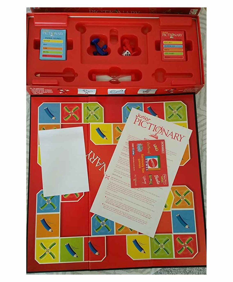 Mattel Toys Junior Pictionary Board Game – Multicolor 03