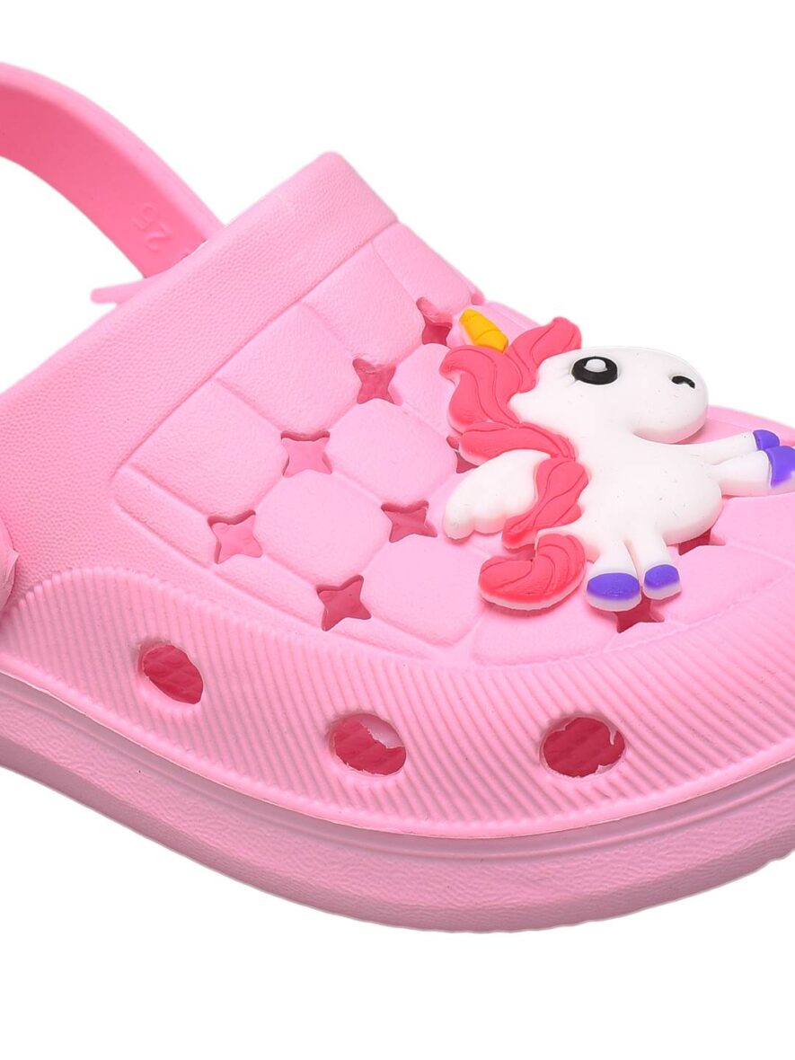 Yellow-Bee-Light-Pink-Baby-unicorn-clogs-for-Girls-004