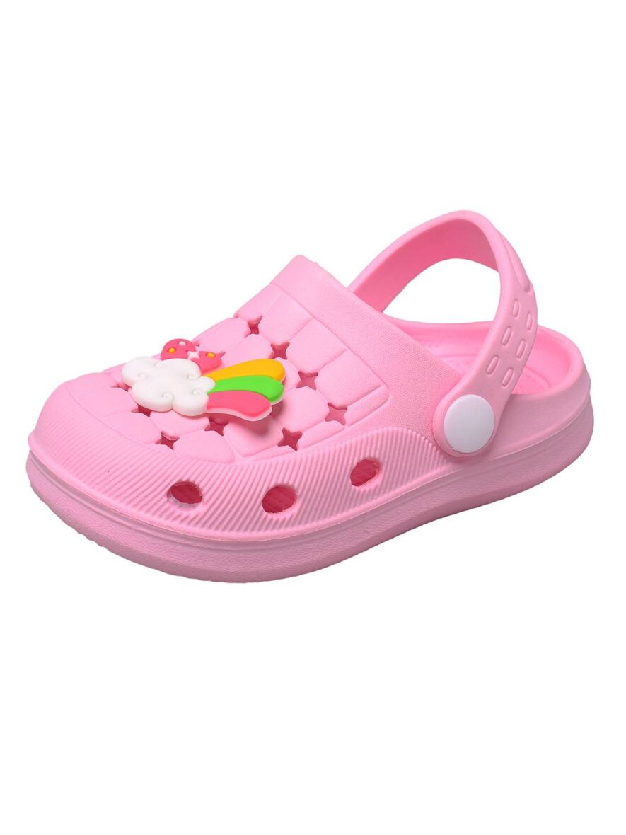 Yellow-Bee-Light-Pink-Baby-unicorn-clogs-for-Girls-011