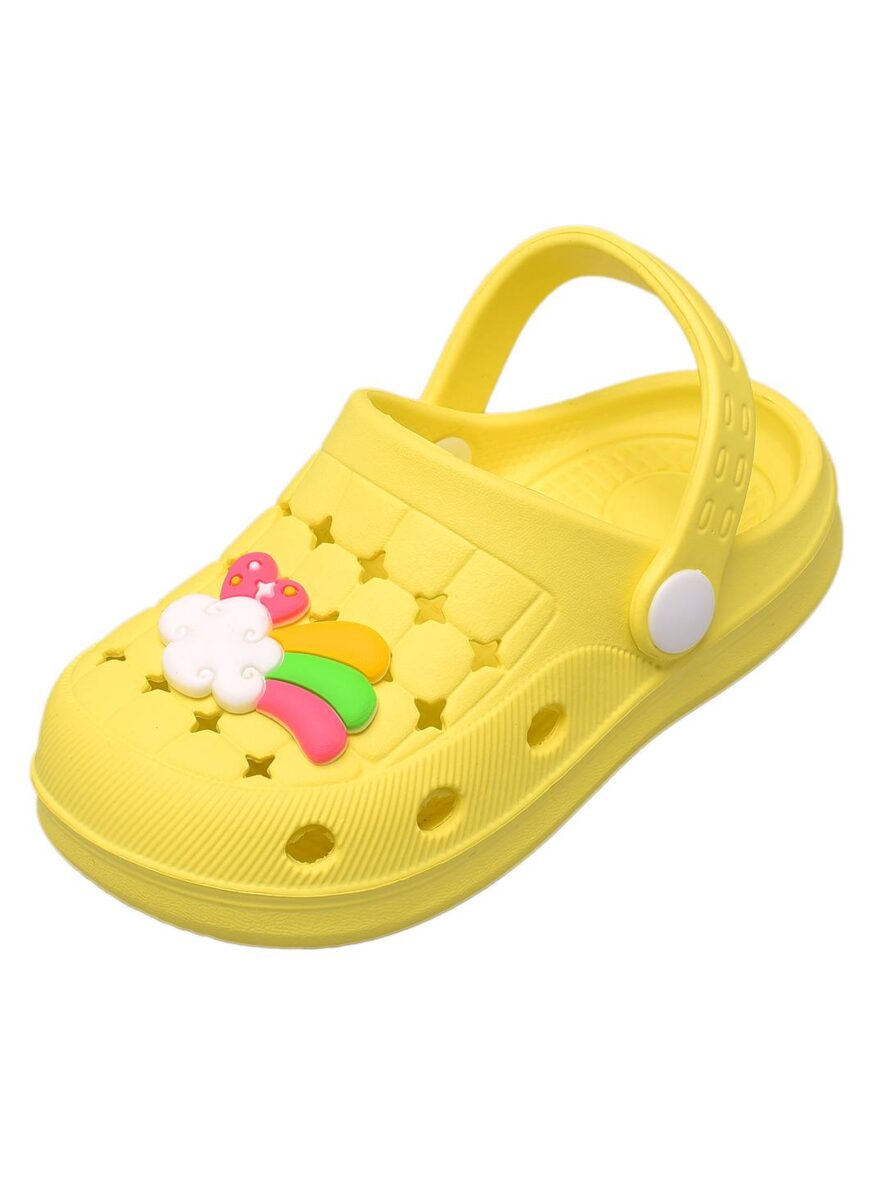 Yellow-Bee-yellow-Baby-unicorn-clogs-for-Girls-00 (10)