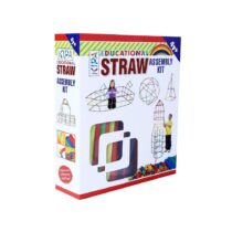 KIPA Educational Straw Assembly Kit Multicolor that Improves Grasping Abilities - 101 pieces