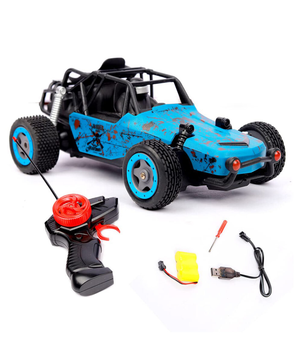 U Smile Remote Control Climbing Racing Toy – Blue