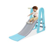 U Smile Garden Slide for Kids - Playgro Super Prime Slider with Extended Buffer -For Boys and Girls Perfect Slides / Toys for Home, Indoor or Outdoor 1 Year to 5 Years - L140 x B62 x H85 cms (Super Slider)