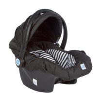 Mee Mee Baby Car Seat Cum Carry Cot with Thick Cushioned Seat (Black)
