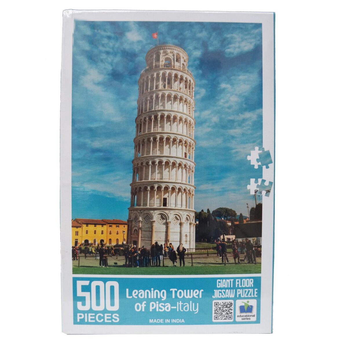Wonders of World Leaning Tower of Pisa Jumbo Jigsaw Puzzle – 500 Pieces