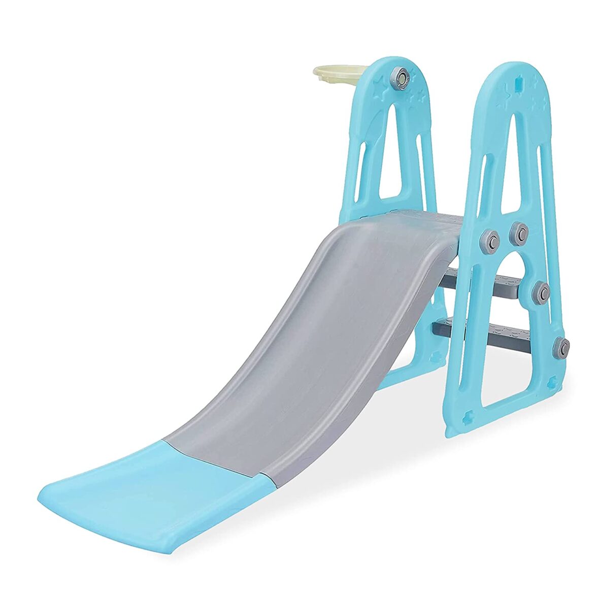 U Smile Garden Slide for Kids – Playgro Super Prime Slider with Extended Buffer -For Boys and Girls Perfect Slides / Toys for Home, Indoor or Outdoor 1 Year to 5 Years – L140 x B62 x H85 cms (Super Slider)