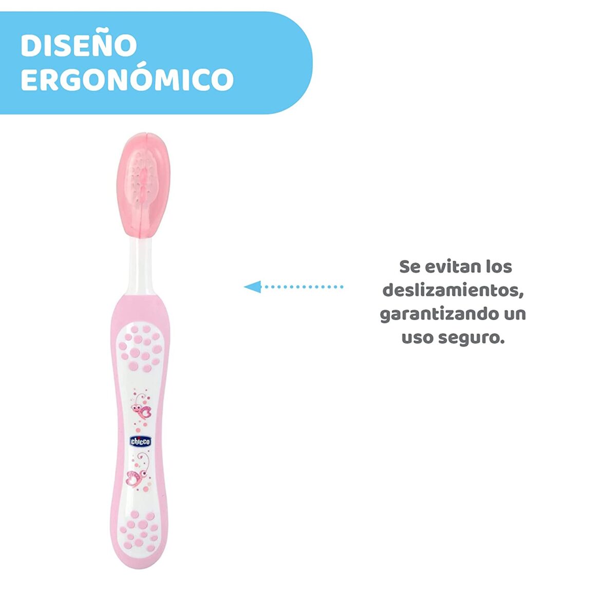 Chicco toothbrush 6m-3 years.