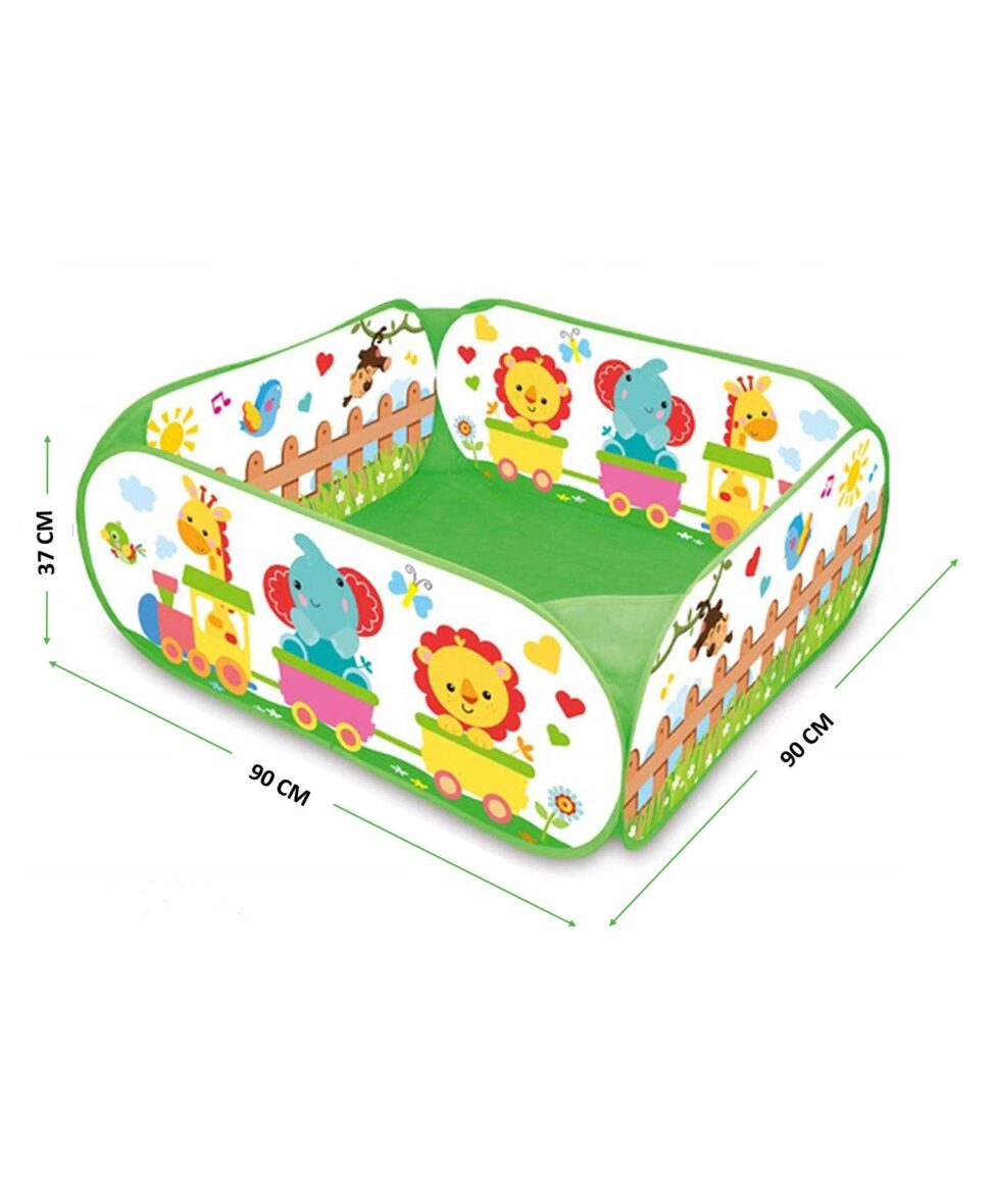 U Smile Activity Ball Pool with Balls Animals Print Multicolor – 40 Balls