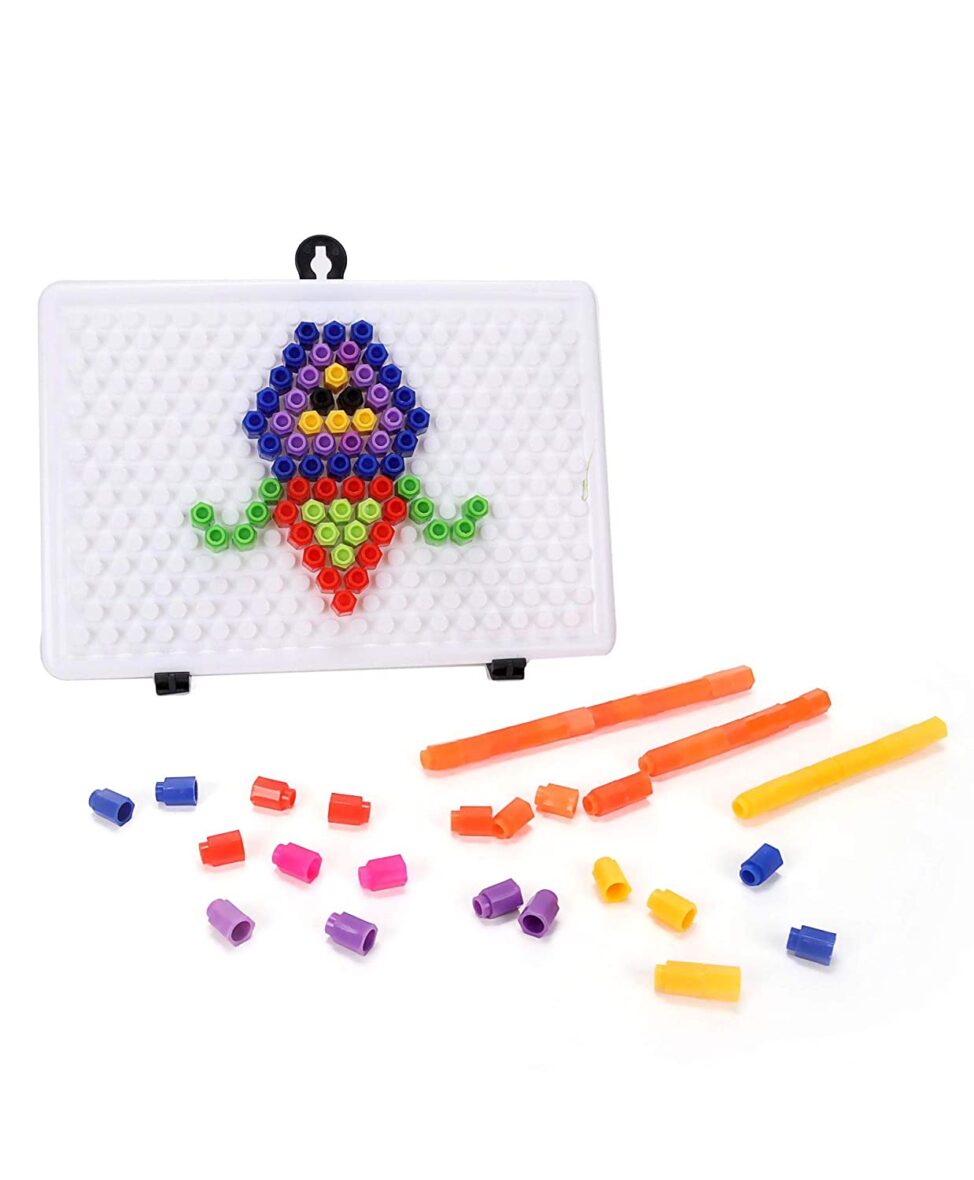 Ratna’s Magic pegs for Kids to Create Their own World Out of pegs Given and Create Different Designs (Big)