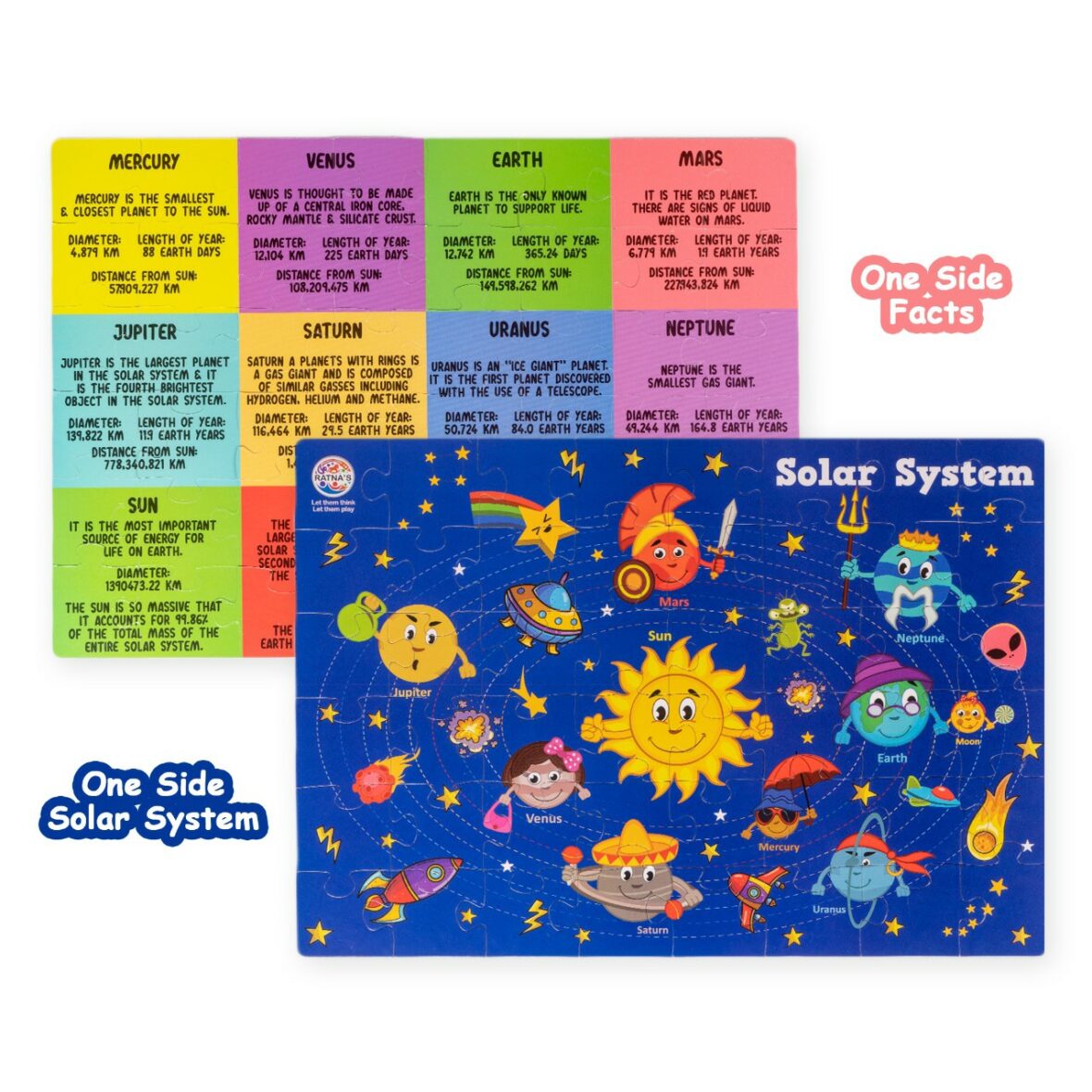 Ratna Kids Solar System Puzzle
