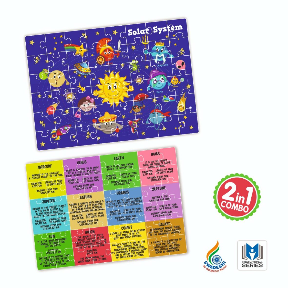 Ratna Kids Solar System Puzzle