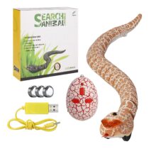 U Smile RC Snake Toy for Kids with Egg Shaped Remote