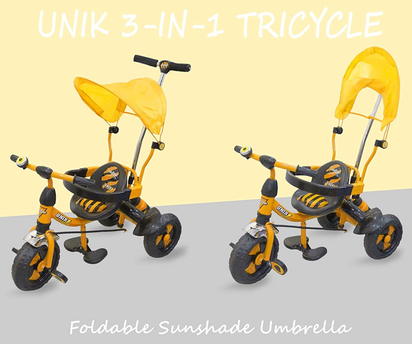 Fun Ride Baby Tricycle Unik Deluxe Rider 1 to 4 Years (20)