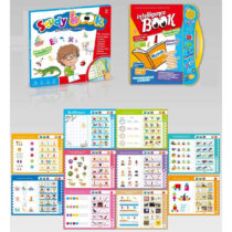 U Smile Musical Learning Study Book with Numbers, Letters, Animals, Relationships, Poems, Instruments Educational Toys for 3 Years Old Kids