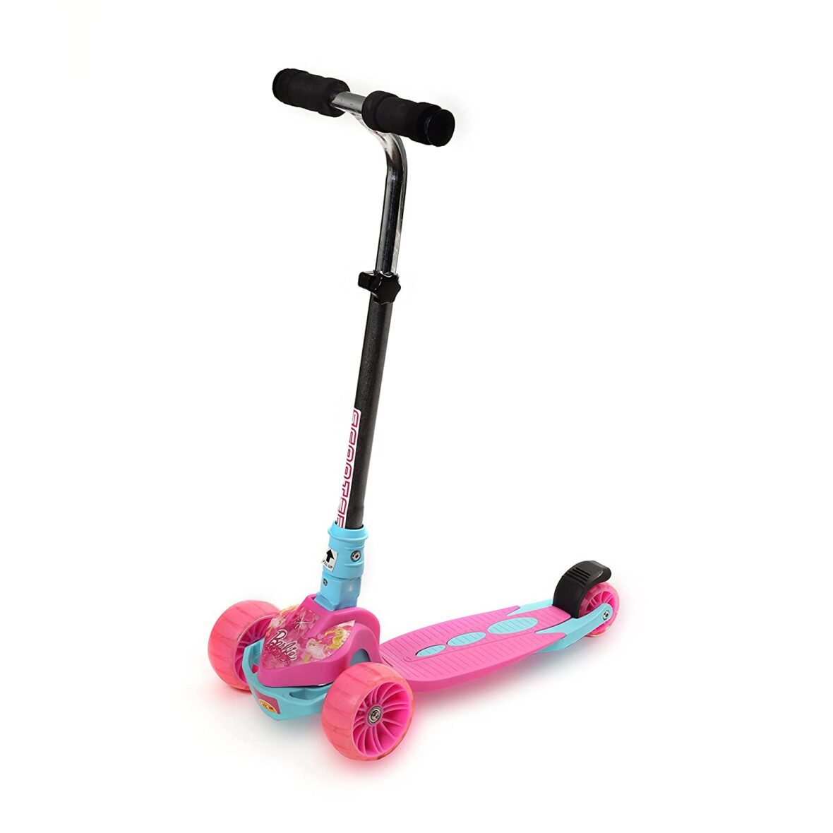 Toyzone Scooter Storm | Kids Skate Ride on | Smart Kick Scooter | Adjustable Height and Rear Brake | Foldable Scooter | for Kids Age 6+ Years