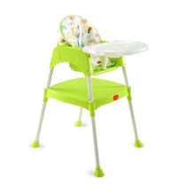 LuvLap 3-in-1 Baby High Chair, Green
