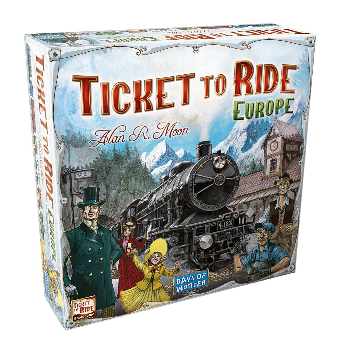 Ticket to Ride Europe Board Game – Multicolor