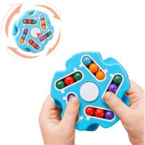 U Smile Rotating Magic Bean Toys Decompression Rotating Small Beads Magic Cube Toys for Kids Puzzle Educational Toys for 8 Years Old