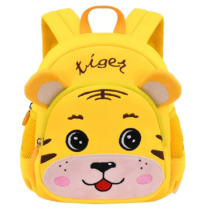 u-smile-cute-tiger-design-bag-for-pre-schoolers-kids-water-resistant-mini-backpack-for-kids-lightweight-small-size-bag-for-play-school-nursery-kids-picnic-bag-travel 2