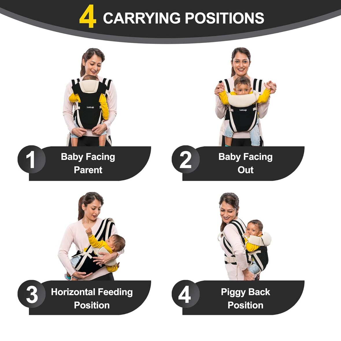 usmilestore.com Luvlap Elegant Baby carrier – Best online store for kids – (5)